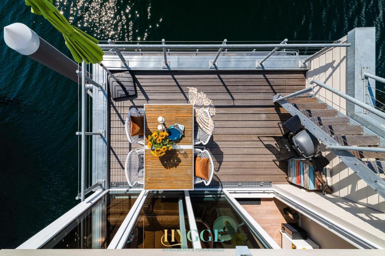 Hotel Schwimmendes Haus Hygge Olpenitz Exterior foto