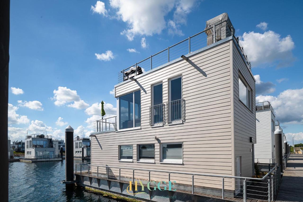 Hotel Schwimmendes Haus Hygge Olpenitz Exterior foto