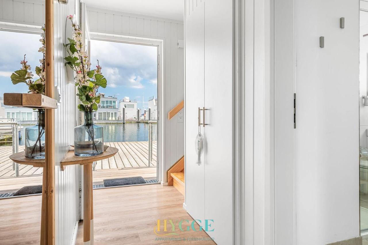 Hotel Schwimmendes Haus Hygge Olpenitz Exterior foto