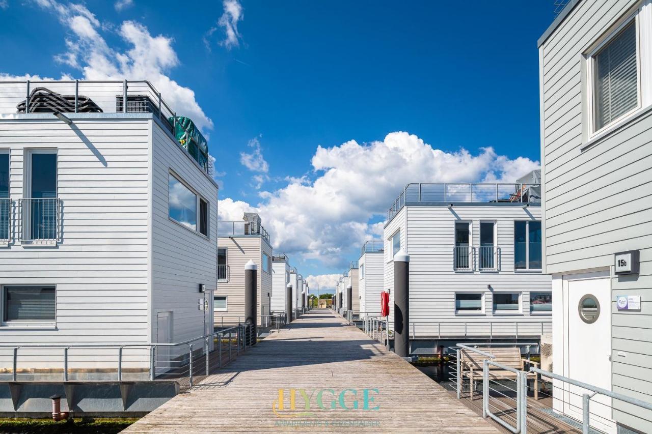 Hotel Schwimmendes Haus Hygge Olpenitz Exterior foto